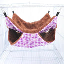 Cozy Winter Pet Hammock for Small Pets