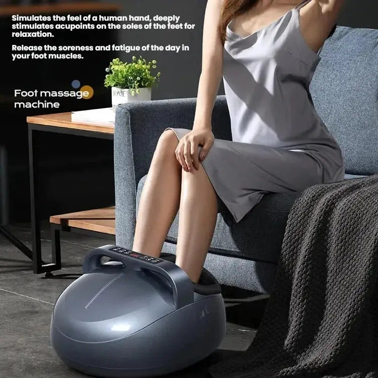 Best-selling Deep Sleep Relaxation Foot Massage Pain Relief Heat and Vibration Foot Massager Stimulator