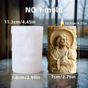 Jesus Easter Egg Rabbit Candle Silicone Mold