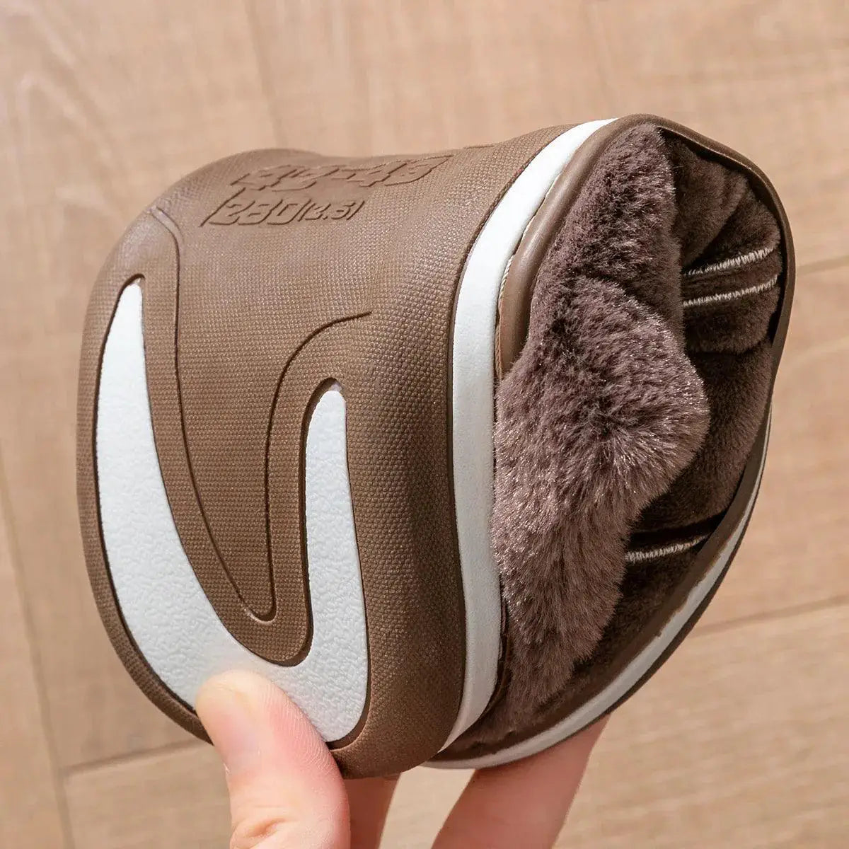 Men Large Plaid Memory Foam Slippers For Cozy Comfort