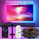 RGBIC TV Backlight Strip With Color Picking Sensor For Immersive Gaming Ambience