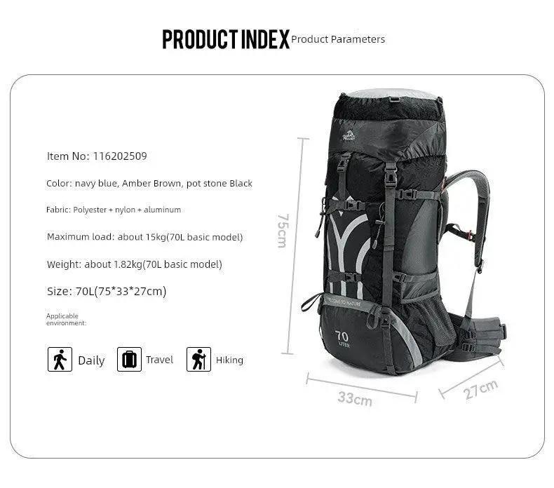 Durable Hiking Backpack for Long Treks — product view 20