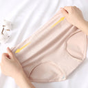 4Pcs Set High Waist Cotton Panties Women Body Shaper Lingerie