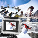 4K Action Camera For Outdoor Use Waterproof Helmet Mount
