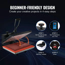 Manual Sublimation Heat Press Machine
