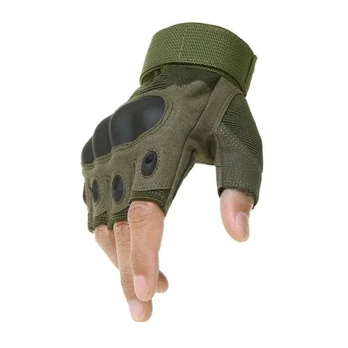 Half Finger Mens Outdoor Military Tactical Gloves Gear