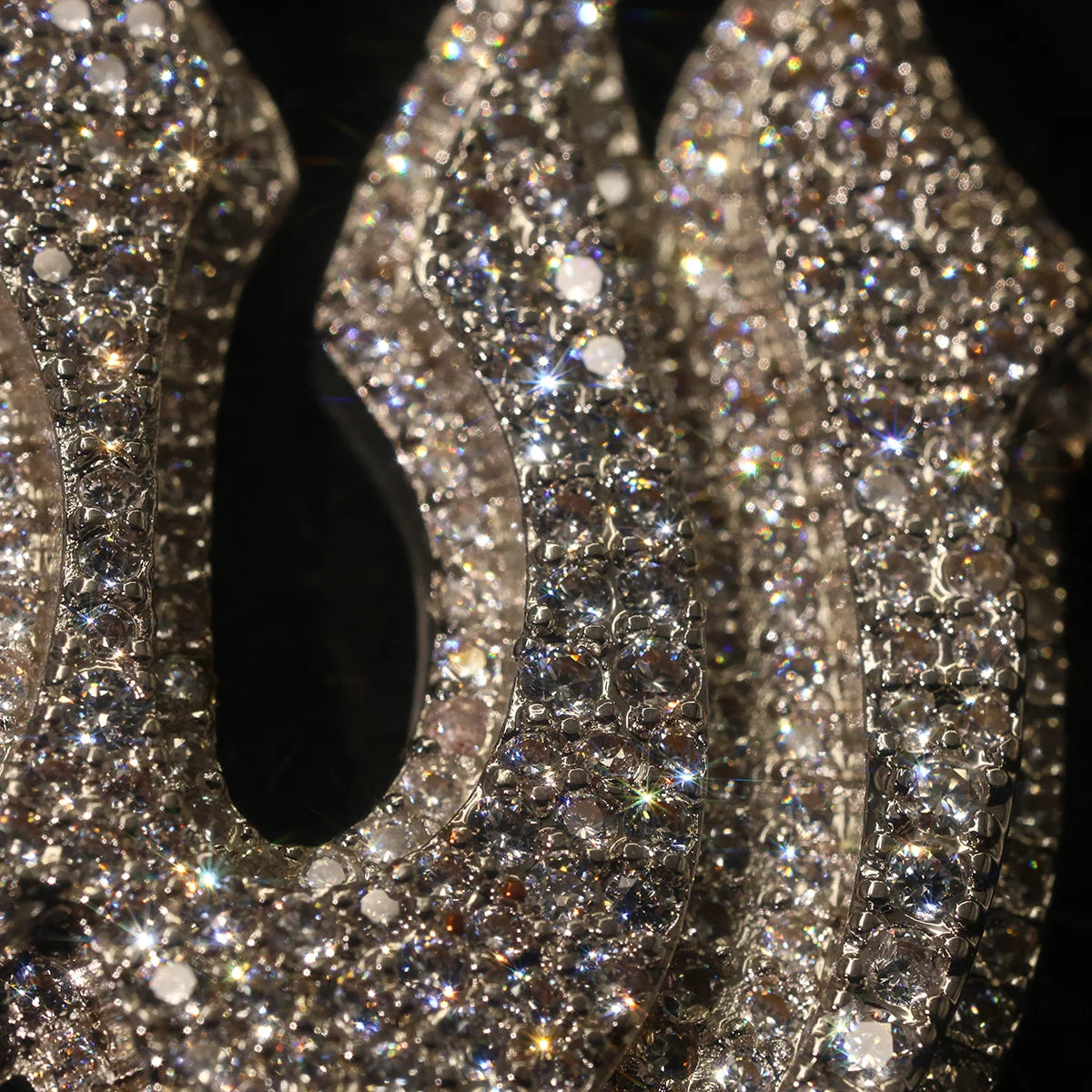 Sparkling Iced Out Allah Arabic