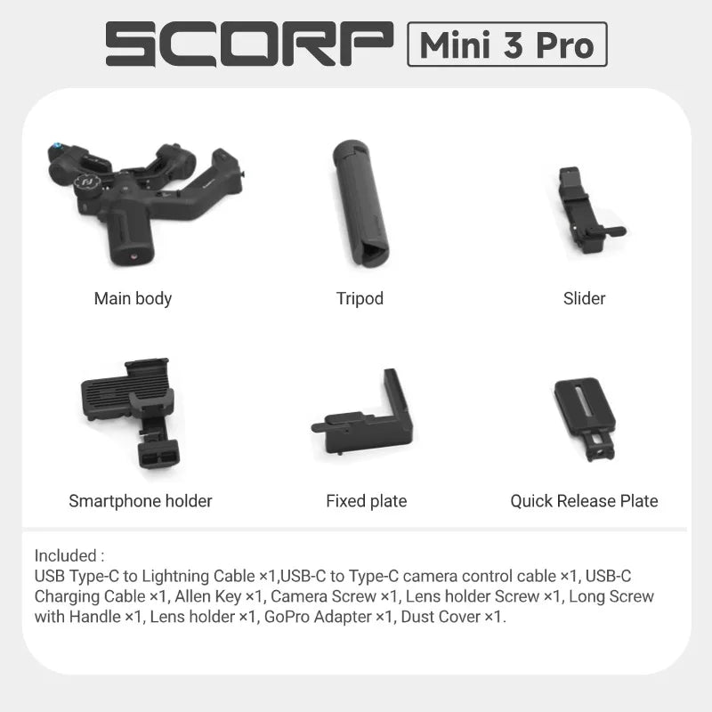 FeiyuTech SCORP Mini 3 Pro