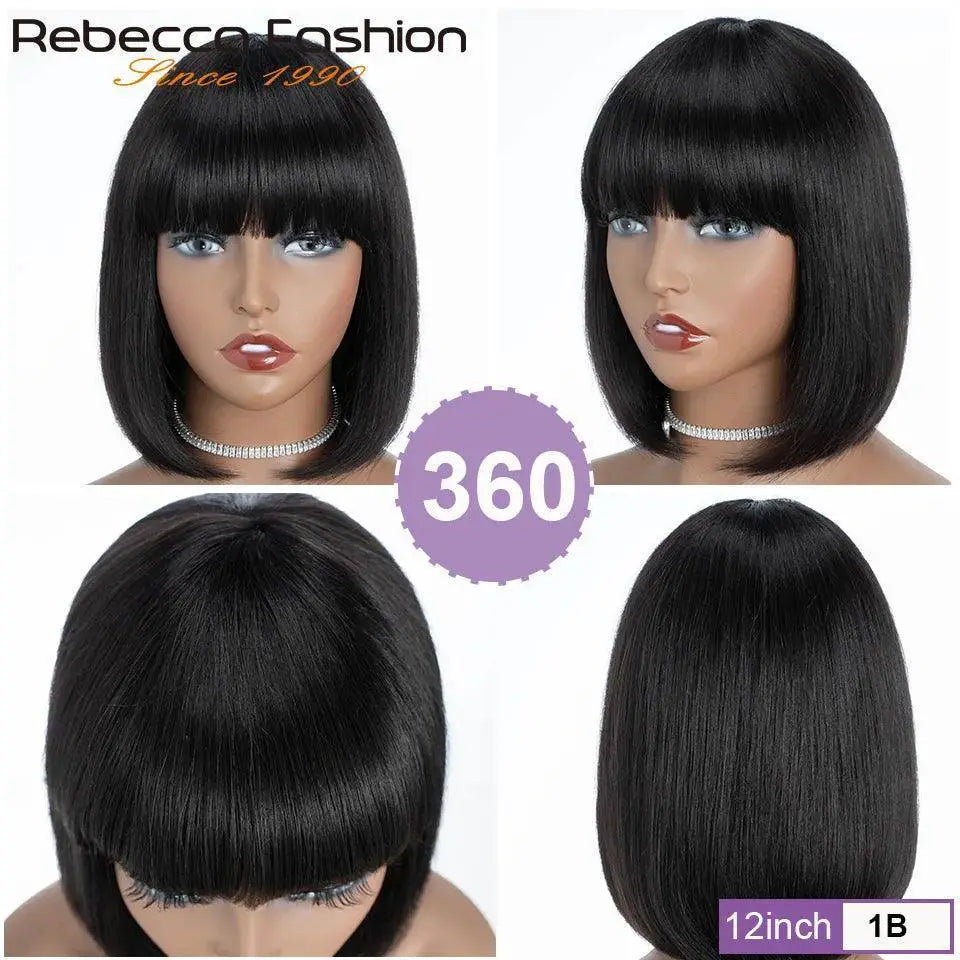 Burgundy Highlight Bob Wig 99J Color Fast Shipping