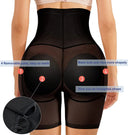High Waist Padded Butt Lifter Shorts Tummy Control Shapewear