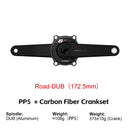 THINKRIDER PP6 Bike Carbon Fiber Spider Power Meter Crankset DUB 29MM 162.5-172.5mm ANT+ BLE for  Road Bike