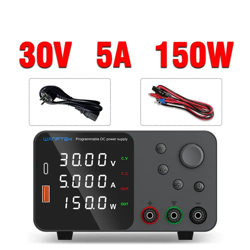 Adjustable DC Bench Power Supply for Electronics — product view 16