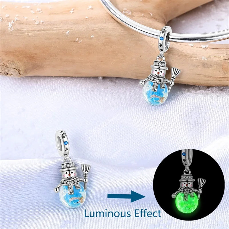 Winter Charm Bead Sterling Silver