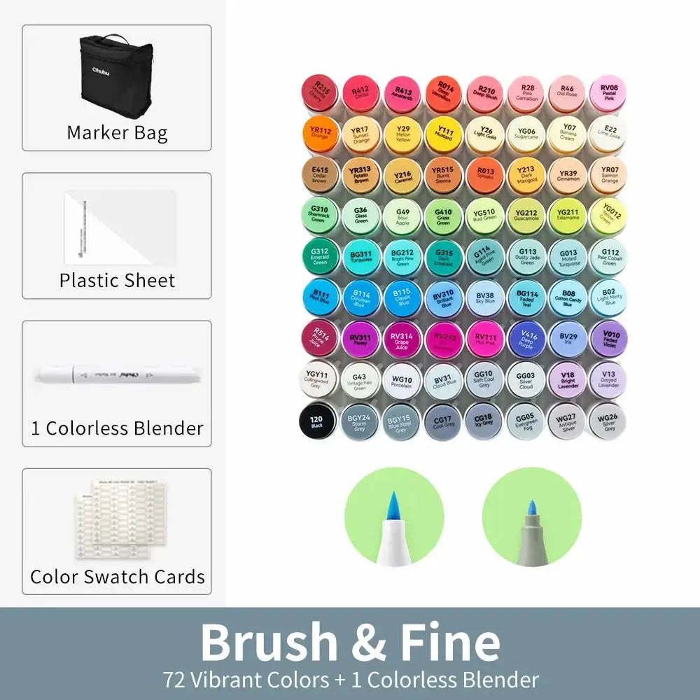 Ohuhu Honolulu Sketching Markers — product view 7