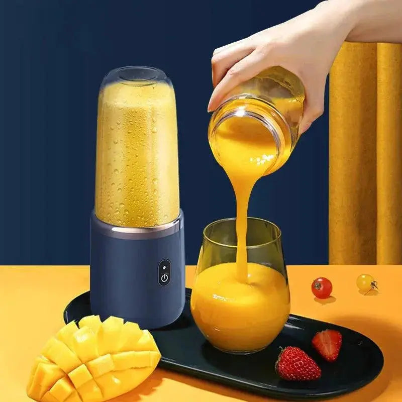 6 Blade Portable Juicer Cup USB Smoothie Blender 500ml