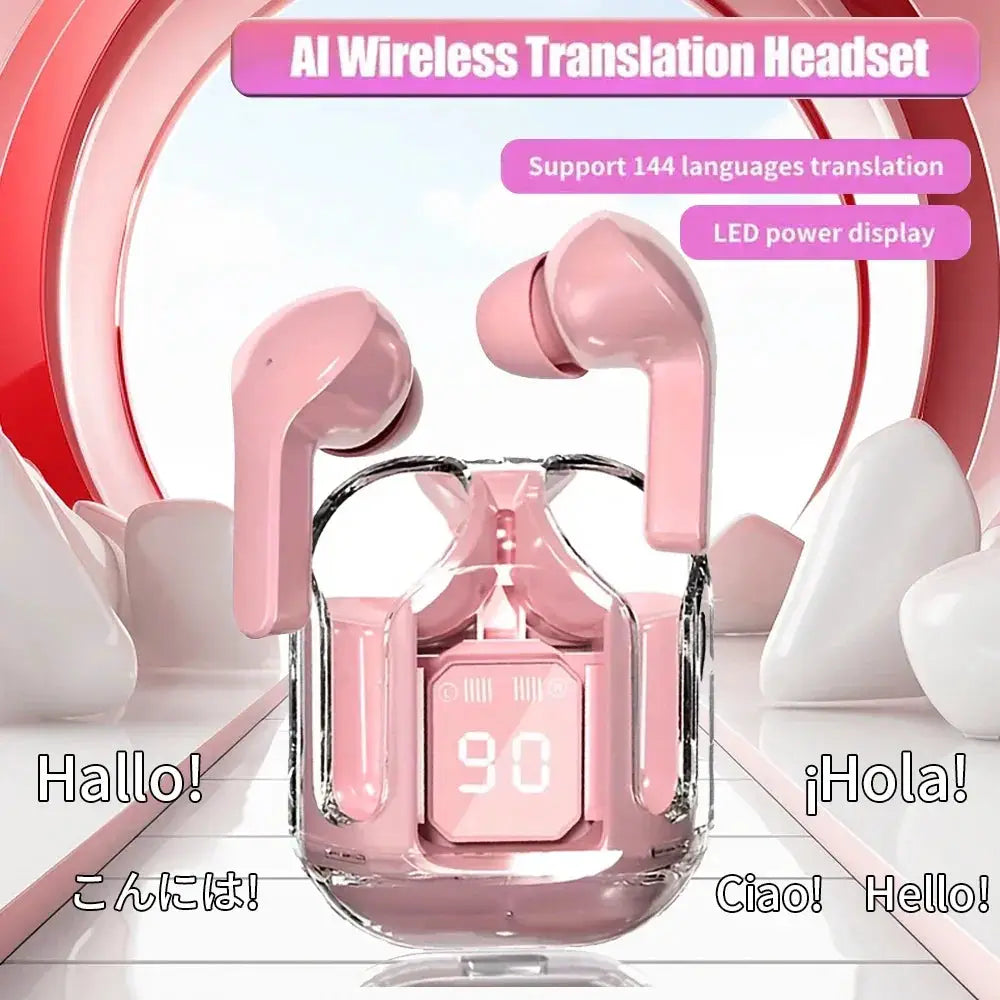 GREATWALL AI Translator Earbuds Wireless 144 Languages