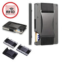 Cexika Aluminum RFID Card Holder - Slim Metal Case