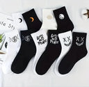 Men's Bamboo Fiber Sports Socks - 5 Pairs of Comfort
