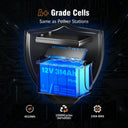 Humsienk 12V 314Ah LiFePO4 Battery