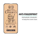 Soft Matte Ceramic iPhone Screen Protectors Ultimate 4-Piece Pack