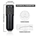 BM-800 USB Recording Microphone Kit For Gaming Podcasting