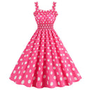 Plaid Ruffled Backless Maxi Dress
