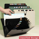 A4 File Bag for Desk Organization Pros