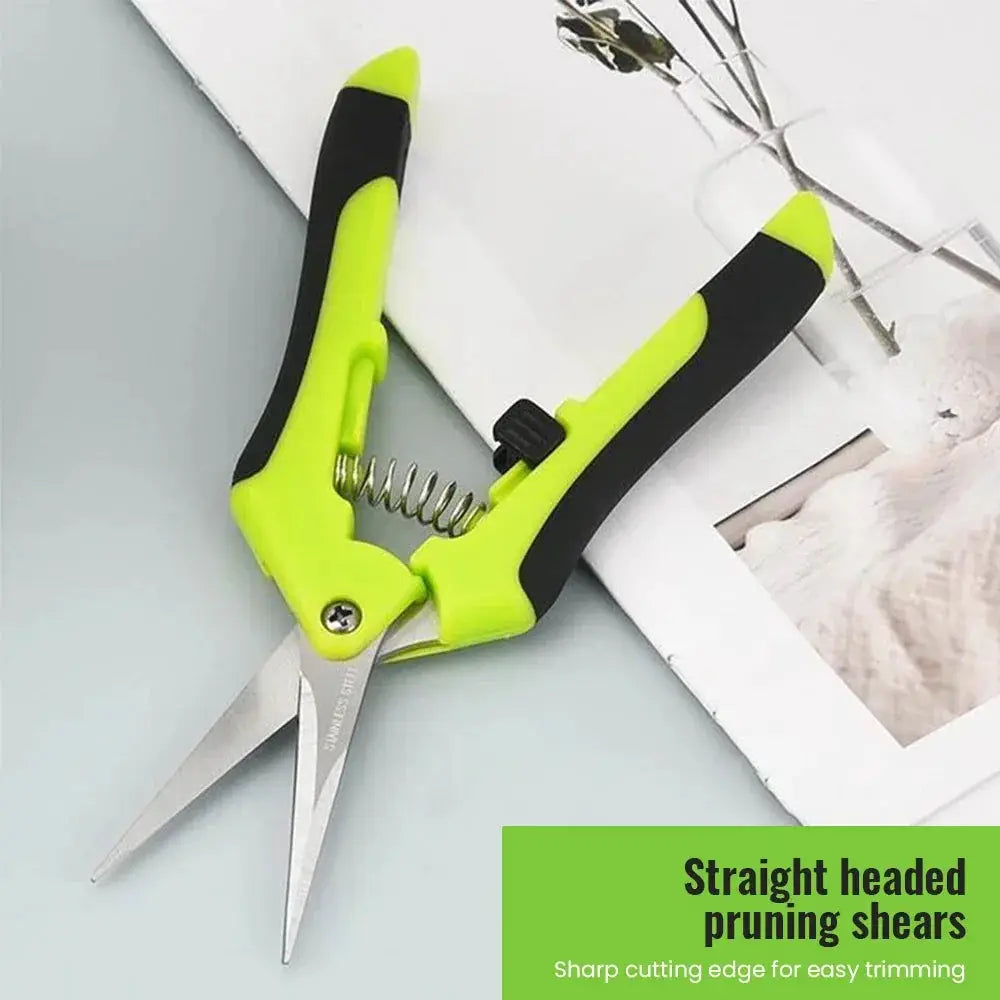 Garden Stainless Steel Flower Scissors Pruning Tools Set