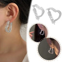 Luxury Wheat Earrings Shiny Zircon Party Charm Jewelry