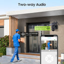 Tuya 3MP Solar Camera Wifi Outdoor Alexa 4G LTE SIM Light