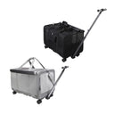 Rolling Pet Travel Carrier for Kittens & Puppies Durable