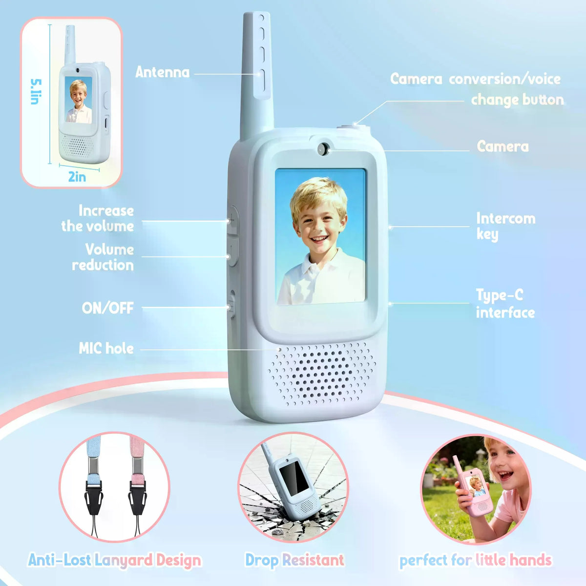 Rush Deer Video Walkie Talkies