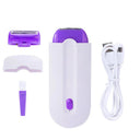 Painless Hair Removal Kit Epilator USB Rechargeable For Women