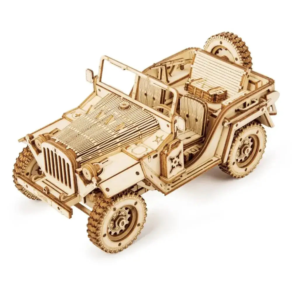Robotime Rokr Wooden Puzzle Steam Train Kit — product view 9