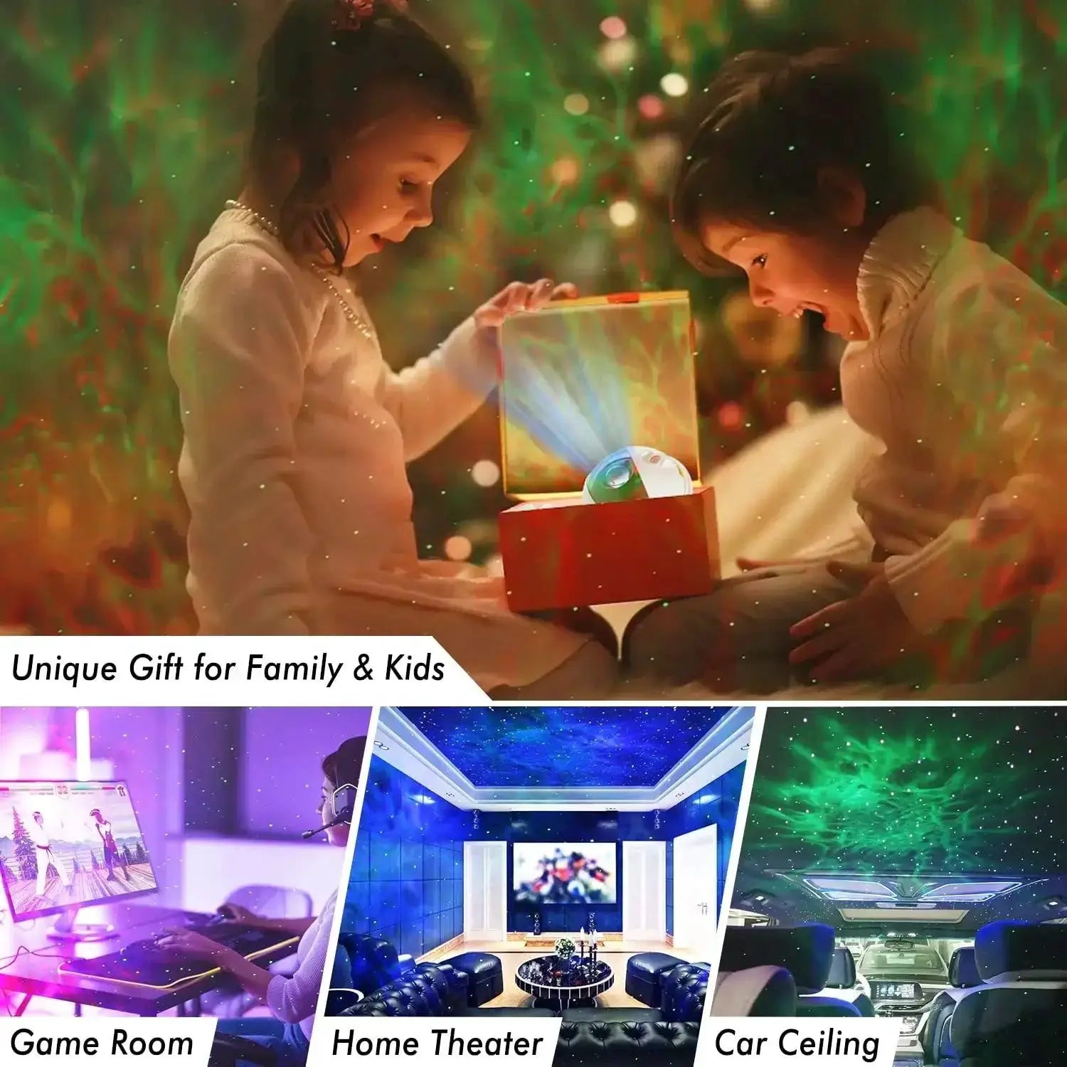 Astronaut Projector LED Night Light Galaxy Star Lamp Decor