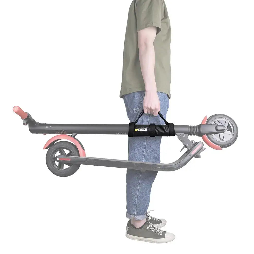 Rhinowalk Hand Carrying Handle Strap for Folding Bike Kick Scooter Electric Scooter Carry Strap with Non-slip Rubber Handle