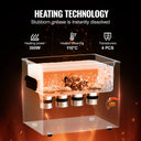 SucceBuy Knob Ultrasonic Cleaner with Heater & Timer for Lab