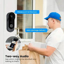 Tuya Wifi Doorbell - Hd Waterproof Live View Alert