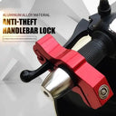 Handlebar Lock - Solid Aluminum Anti Theft Shield