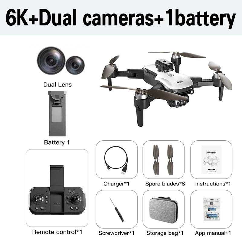 S2S Mini Drone 8K Professional