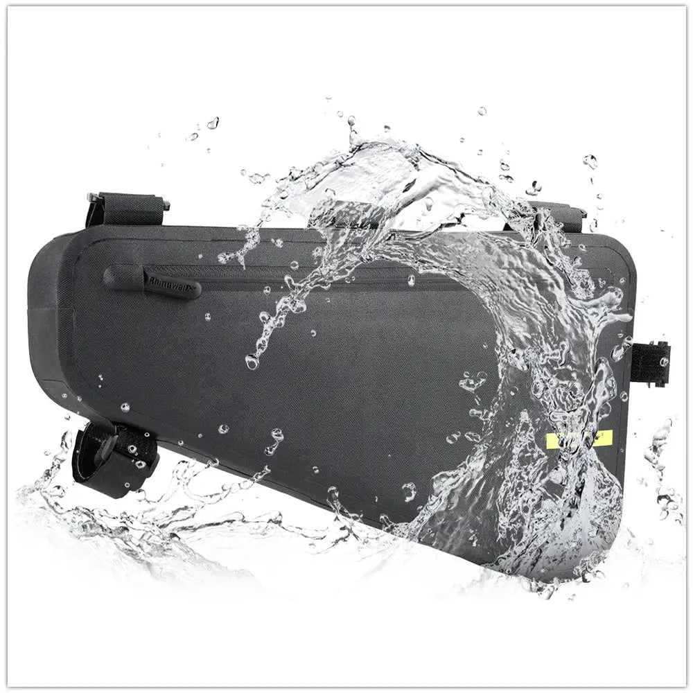 Rhinowalk Bike Frame Bag Waterproof 4L Big Capacity Triangle Bag Bicycle Bikepacking Bag Storage Tool Pouch For MTB Road Bike