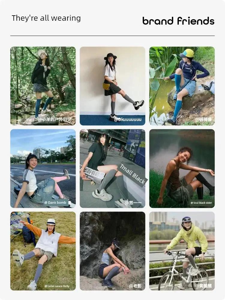 Shangsen Aircraft Compression Stockings for Hiking Cycling