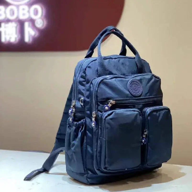 Waterproof Laptop Backpack for Women USB — Thick Plant Green