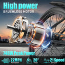 26 Inch Adult Electric Mountain Bike