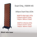 Dual Chip Red Light Therapy Panel 630nm 660nm 810nm 830nm 850nm For Face Glow