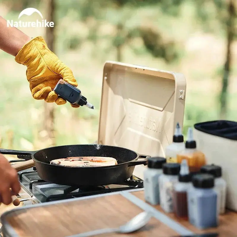 Portable Spice Jars Camping Cooking Set for Outdoor Meals