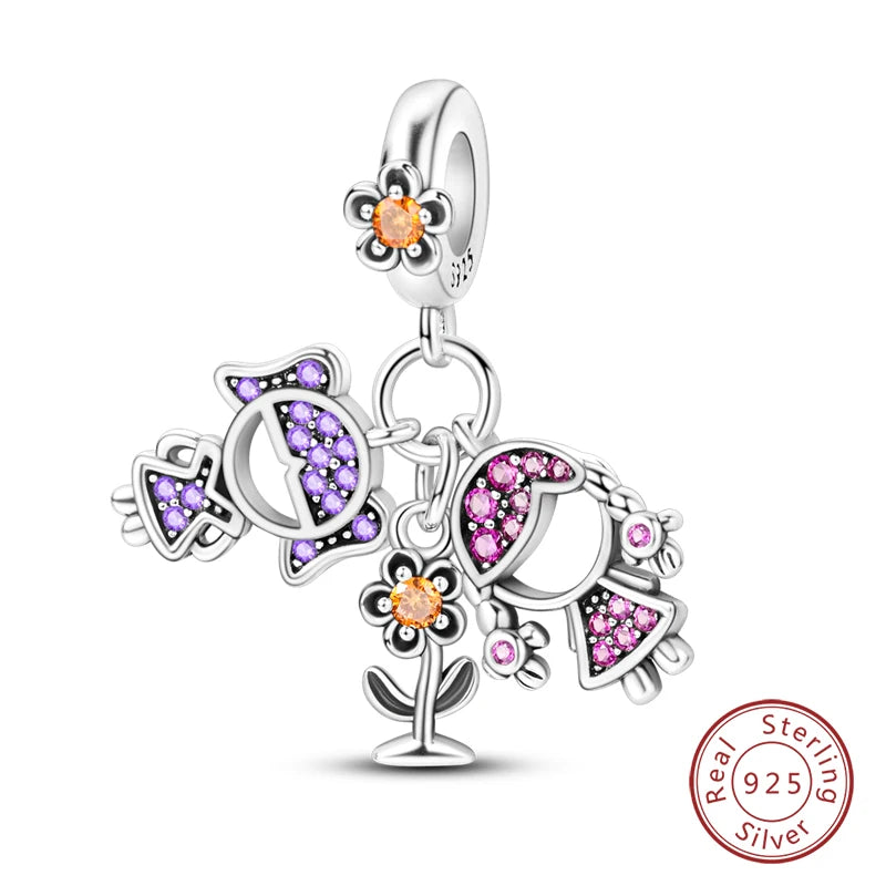 Sterling Silver Sisters Friends