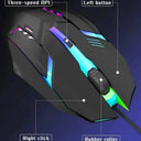 RGB Gaming Mouse - Breathing Light Smooth Tracking