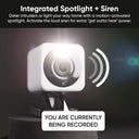 Clear 2.5K Security Camera for Home Use