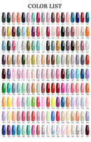 PHOENIXY 38-Piece 8ML Gel Nail Polish Set for Spring Summer